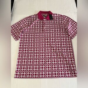 Greg Norman Dragonfly Men’s Polo Golf Shirt Size L